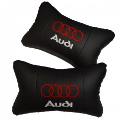 Audi Lüks Deri Boyun Yastığı 2 Adet