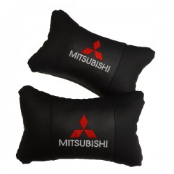 Mitsubishi Lüks Deri Boyun Yastığı 2 Adet