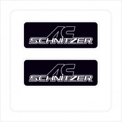 Ac Schnitzer 3D Damla Çıkartma-Sticker 2 Parça