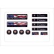 Cadillac 24 3D Damla Çıkartma-Sticker 12 Parça Cadillac 24 3D Damla Çıkartma-Sticker 12 Parça