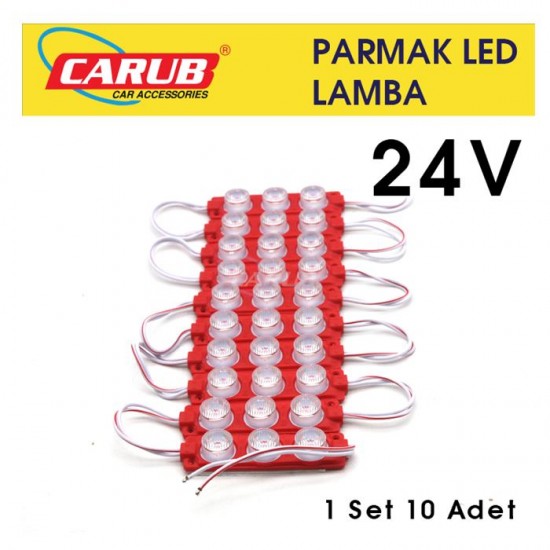 Carub Parmak Led 24v Kırmızı 0409936 