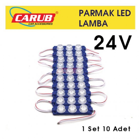 Carub Parmak Led 24v Mavi 0409932 