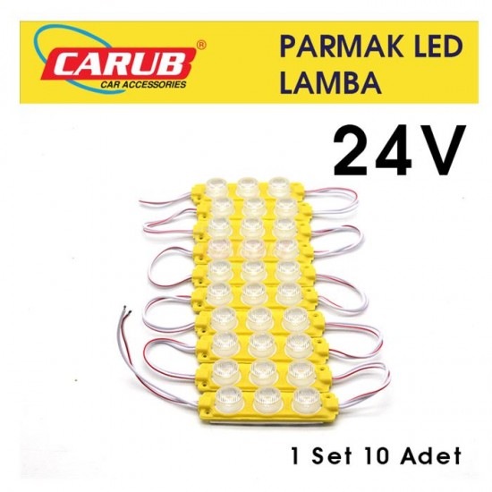 Carub Parmak Led 24v Sarı 0409937 