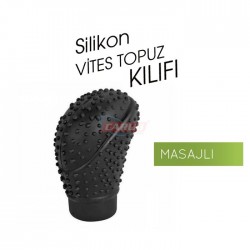 Carub Vites Topuzu Kılıfı Silikon Noktalı Siyah 6219605 