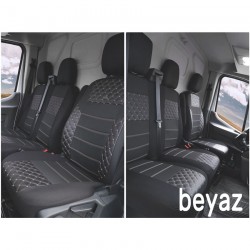 Ford Transit 2014- Ortopedik Oto Koltuk Kılıfı Ön 2+1