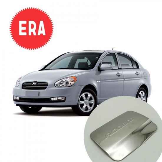 Hyundai Accent 05-10 Era ABS Depo Kapağı Krom Nikelaj Yapışkanlı