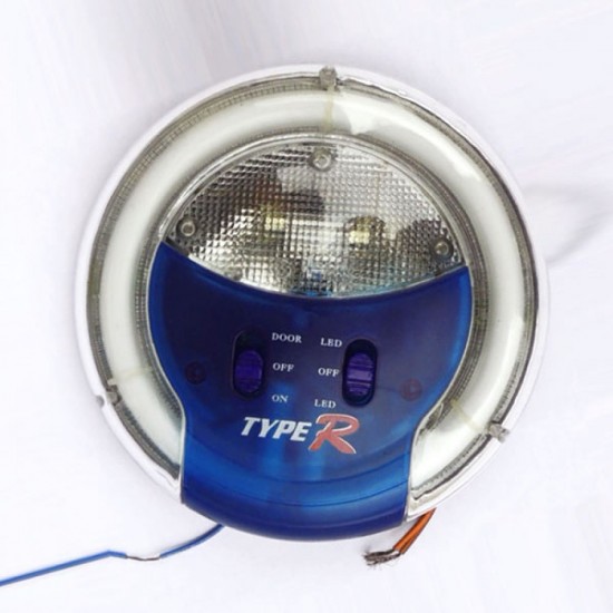 Tavan Lambası Floresan Mavi Işık 12 Volt