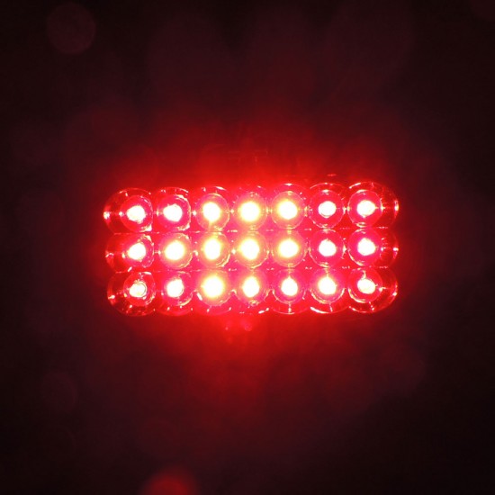 Fren İlave Stop Oval Led Lamba Kırmızı