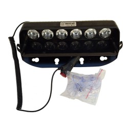 Çakar Lamba Cam İçi Uzaktan Kumandalı 6 Ledli