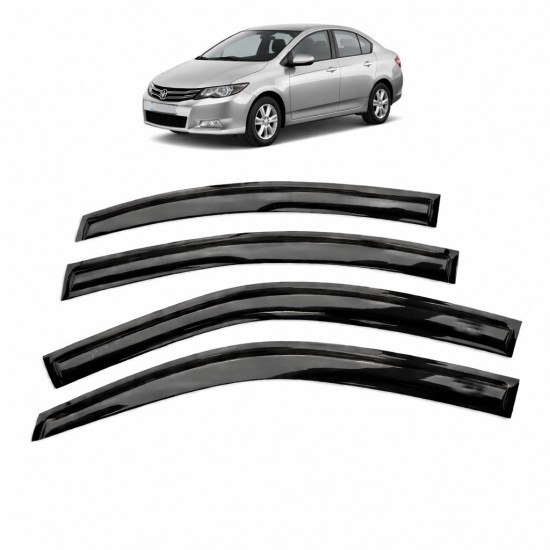 Carat Honda City 2008-2012 Slim Cam Rüzgarlığı 4 Parça 