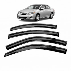 Carat Toyota Corolla 2007-2012 Slim Cam Rüzgarlığı 4 Parça 