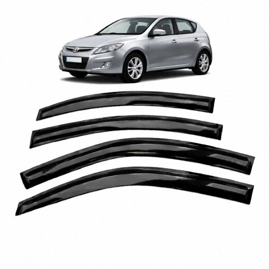 Carat Hyundai I30 2007-2012 Slim Cam Rüzgarlığı 4 Parça 