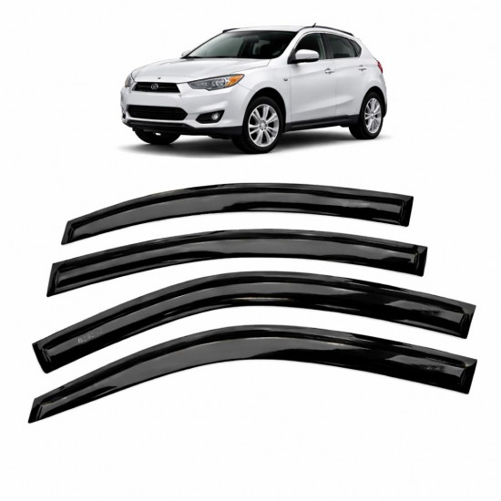 Carat Mitsubishi Asx 2010–2022 Slim Cam Rüzgarlığı 4 Parça 
