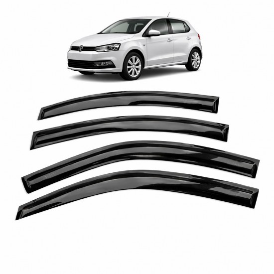Carat Volkswagen Polo 2010-2017 Slim Cam Rüzgarlığı 4 Parça 