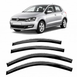 Carat Volkswagen Polo 2010-2017 Slim Krom Cam Rüzgarlığı 4 Parça