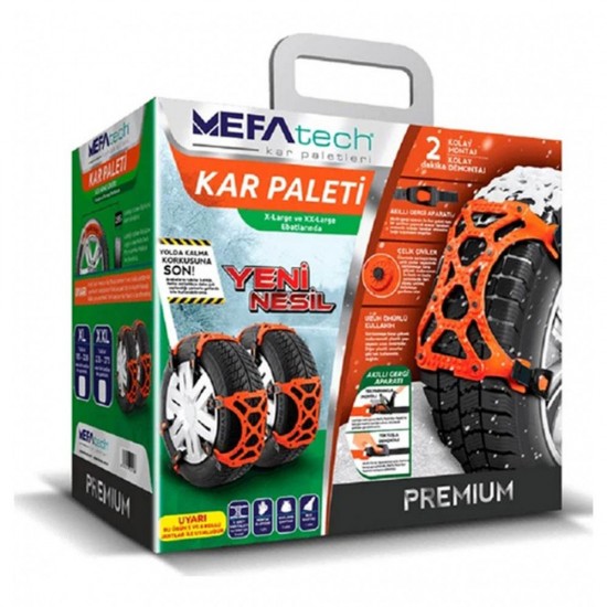 Premium Kar Paleti Binek X-Large 235-275 Taban (MEFA Tech)