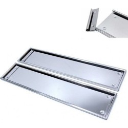 Plakalık Paslanmaz Krom Takım 2 Adet