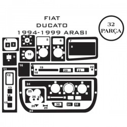 Fiat Ducato 94-06 32 Parça Konsol Maun Kaplama