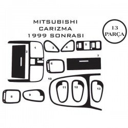 Mitsubishi Carisma 95-05 13 Parça Konsol Maun Kaplama