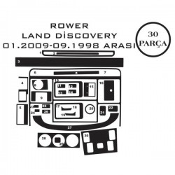 Land Rover Discovery 09-16 30 Parça Konsol Maun Kaplama