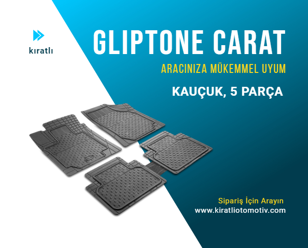 Gliptone Carat Kauçuk Paspas